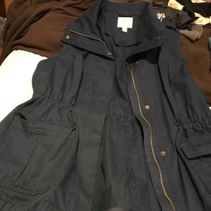 Dark blue St. John’s Bay vest